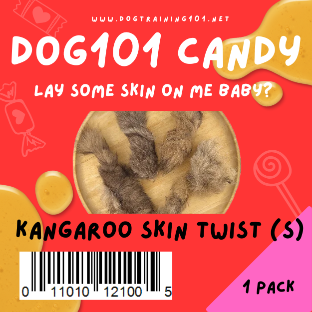 Kangaroo Skin Twist - Small Thick