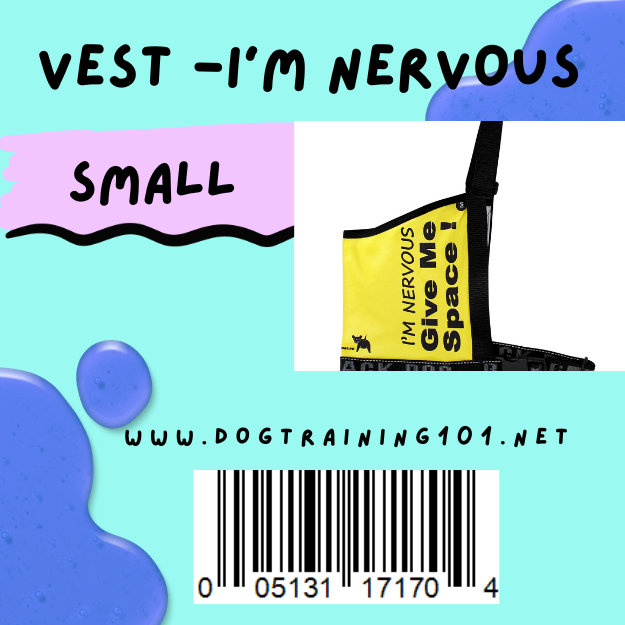 Give me Space - I'm Nervous - Vest   **Discontinued**