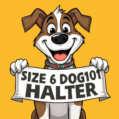 Size 6 Dog101 Halter