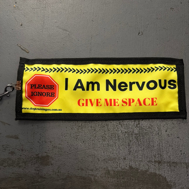 I am Nervous - Leash Banner