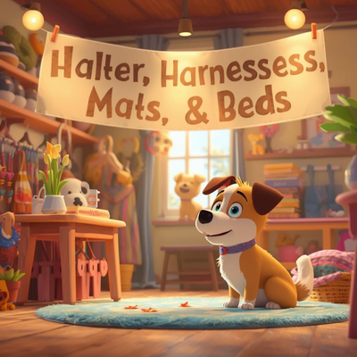 Halter Harnesses Mats & Beds
