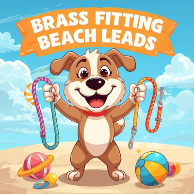 (3) Brass Fitting Beach Leads