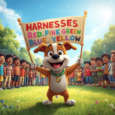 Harnesses Red, Green, Blue, Pink, Yellow