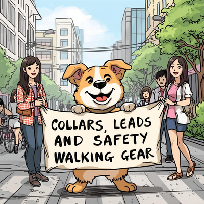 Collars Leads Safe Walking Gear