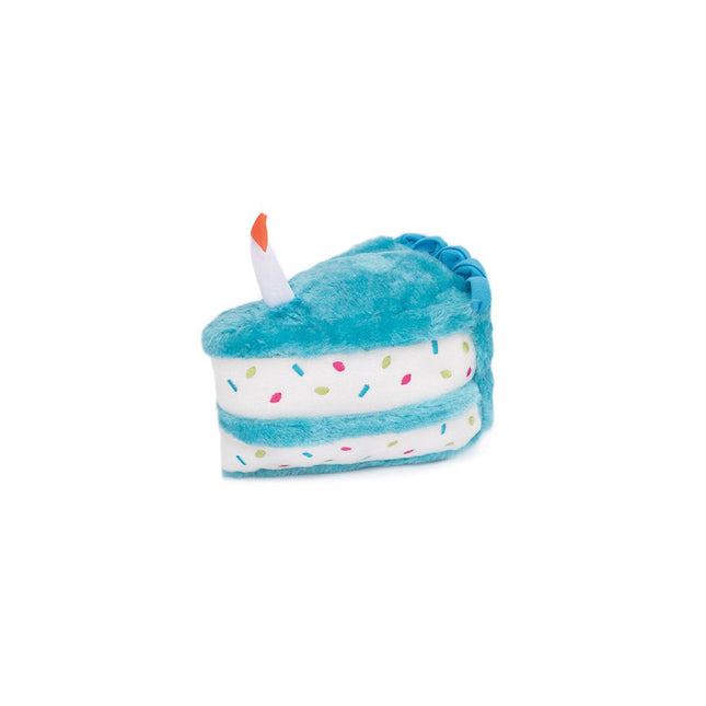 Zippy Paws NomNomz Birthday Cake - Blue image 0