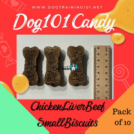 Chicken Liver Beef - Small Biscuits image 0