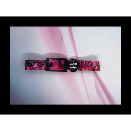 Red Heart Buckle Collar image 0