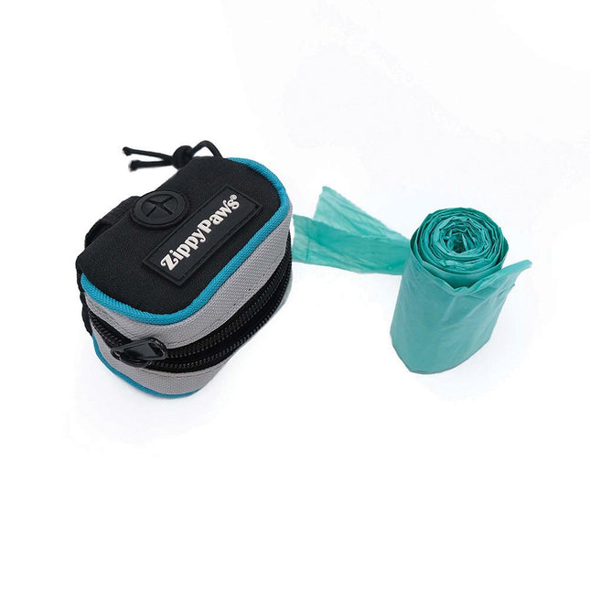 Zippy Paws Adventure Leash Bag Dispenser - Teal image 0