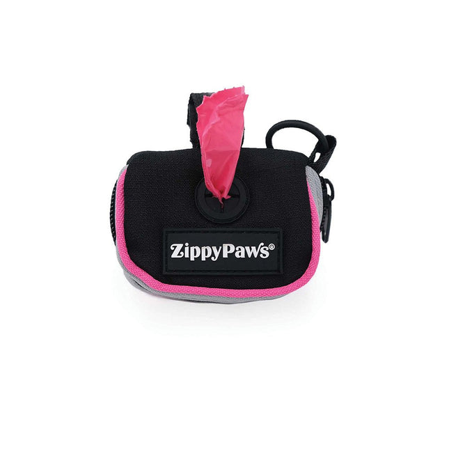 Zippy Paws Adventure Leash Bag Dispenser - Pink image 1