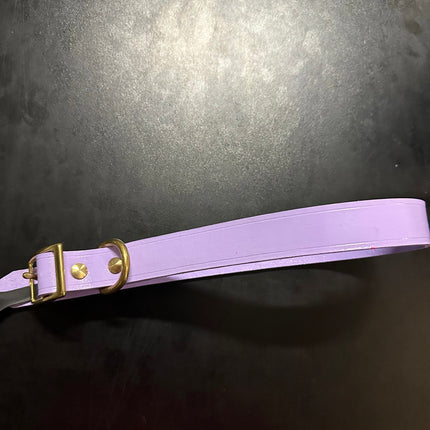 Hand Painted Leather -  Lilac image 0