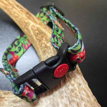 Alien Webbing Collar (Small/Puppy) image 0