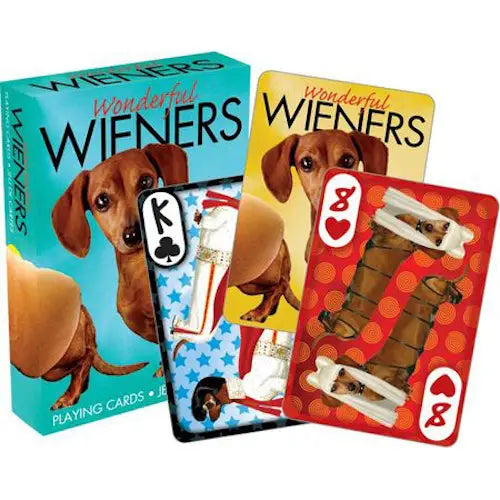 Wonderful Weiners Playing Cards image 0