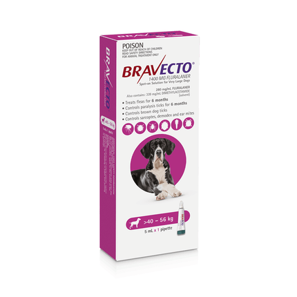 Bravecto Spot On For Dogs Pink image 0