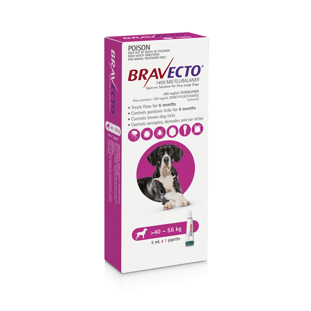 Bravecto Spot On For Dogs Pink image 0