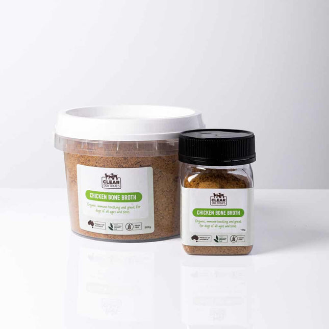 100g - Organic Bone Broth for Dogs – Chicken image 0