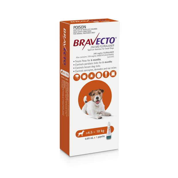 Bravecto Spot On For Dogs Orange image 0