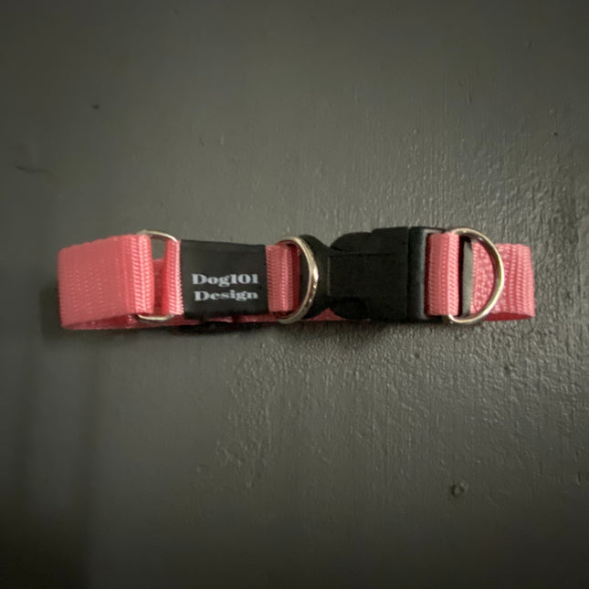 Pink - Black Clip Double Up Collar image 0