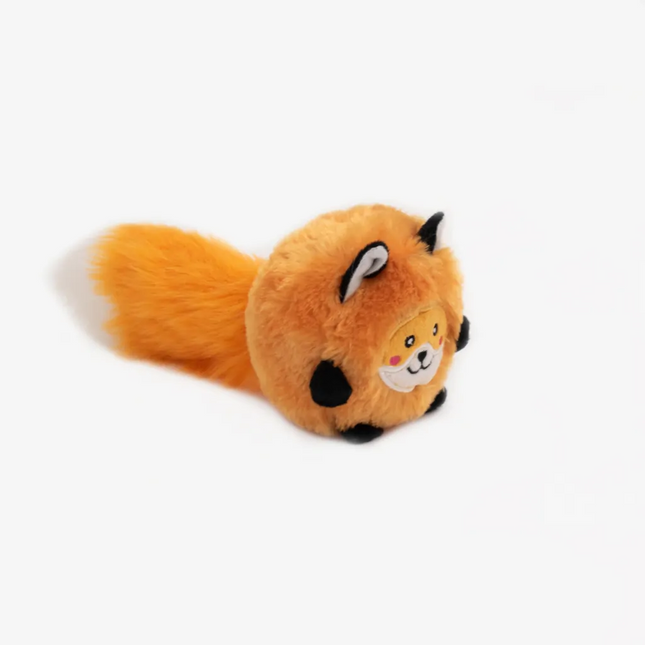 Zippy Paws Bushy Throw Fox image 0