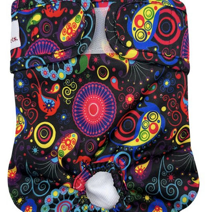 S Washable Dog Nappies - Purple image 0