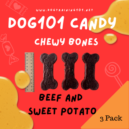 Beef Liver and Sweet Potato Chewy Bones image 0