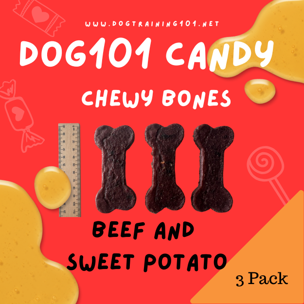 Beef Liver and Sweet Potato Chewy Bones image 0