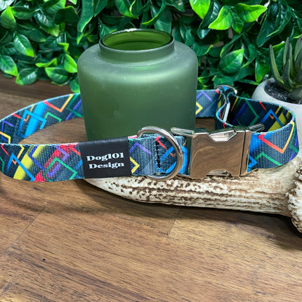 Geometric Metal Clip Collar image 1