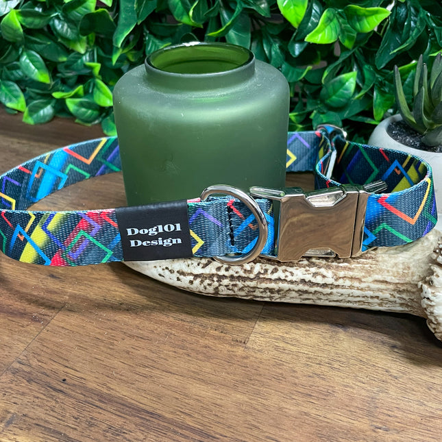 Geometric Metal Clip Collar image 1