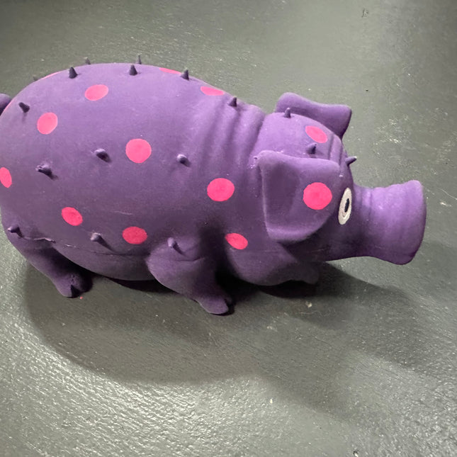 Squeaky Pig - Purple image 0
