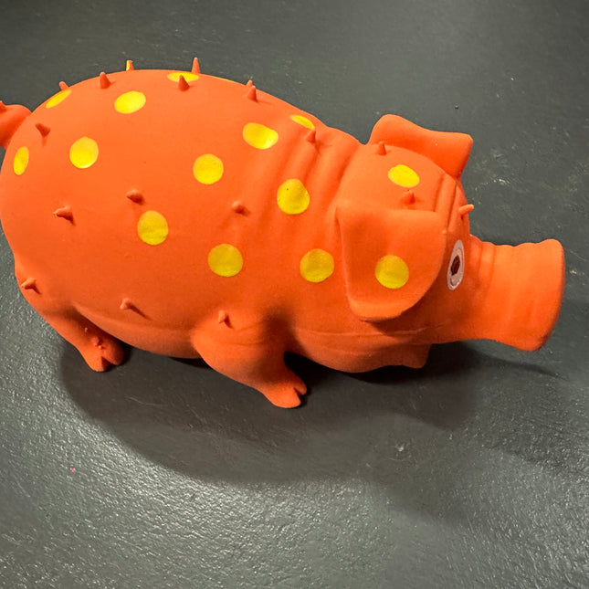 Squeaky Pig - Orange image 0