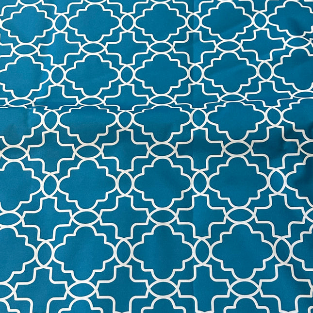 Training Mat - American Canvas - Trellis Turquoise Square image 0