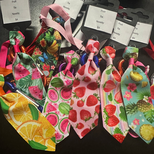 Novelty Dog Tie - Fruit image 0