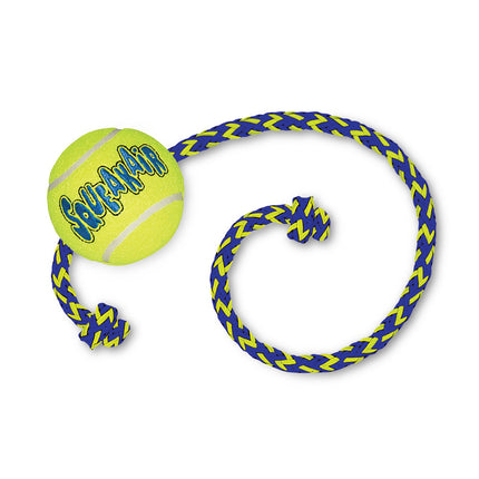 KONG® SqueakAir® Ball w/Rope Md image 1