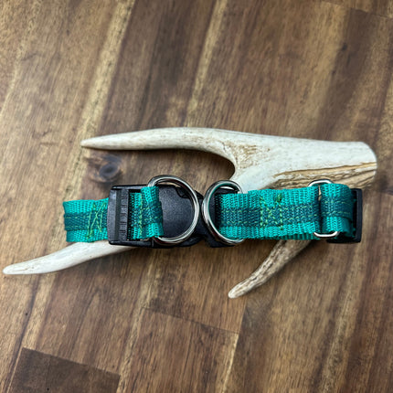 Dark Green/Emerald - 2 Tone Double Up Collar image 0