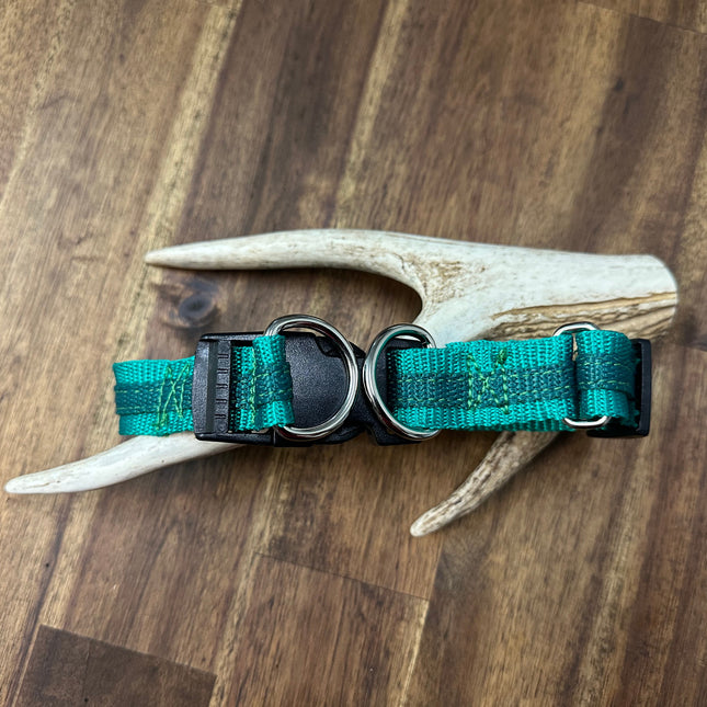 Dark Green/Emerald - 2 Tone Double Up Collar image 0