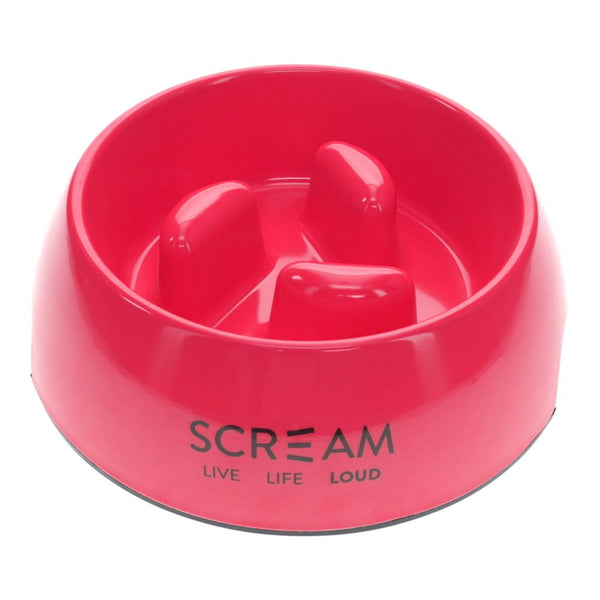 Scream 200ml Scream ROUND SLOW-DOWN PILLAR BOWL - Loud Pink